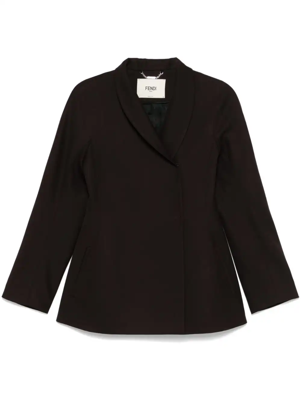 Affordable FENDI grain de poudre blazer