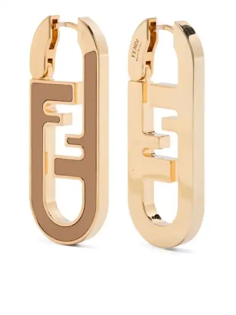 FENDI O'Lock drop earrings