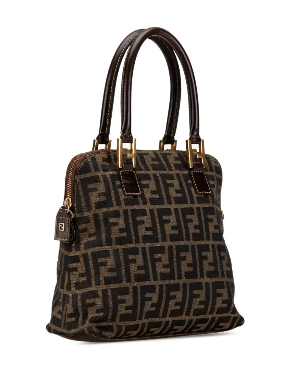 Affordable Fendi 2000-2010 Zucca Canvas satchel