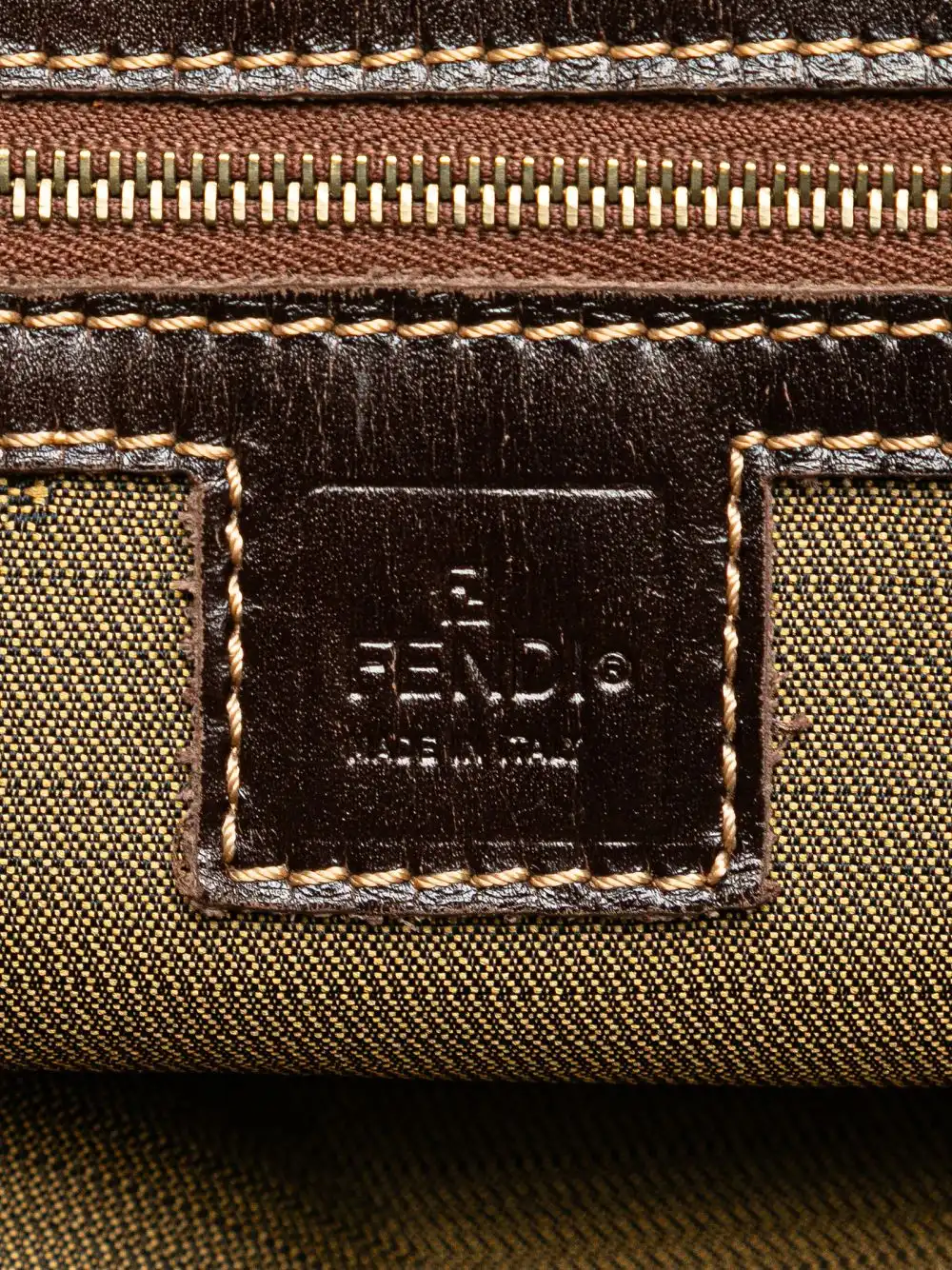 Affordable Fendi 2000-2010 Zucca Canvas satchel