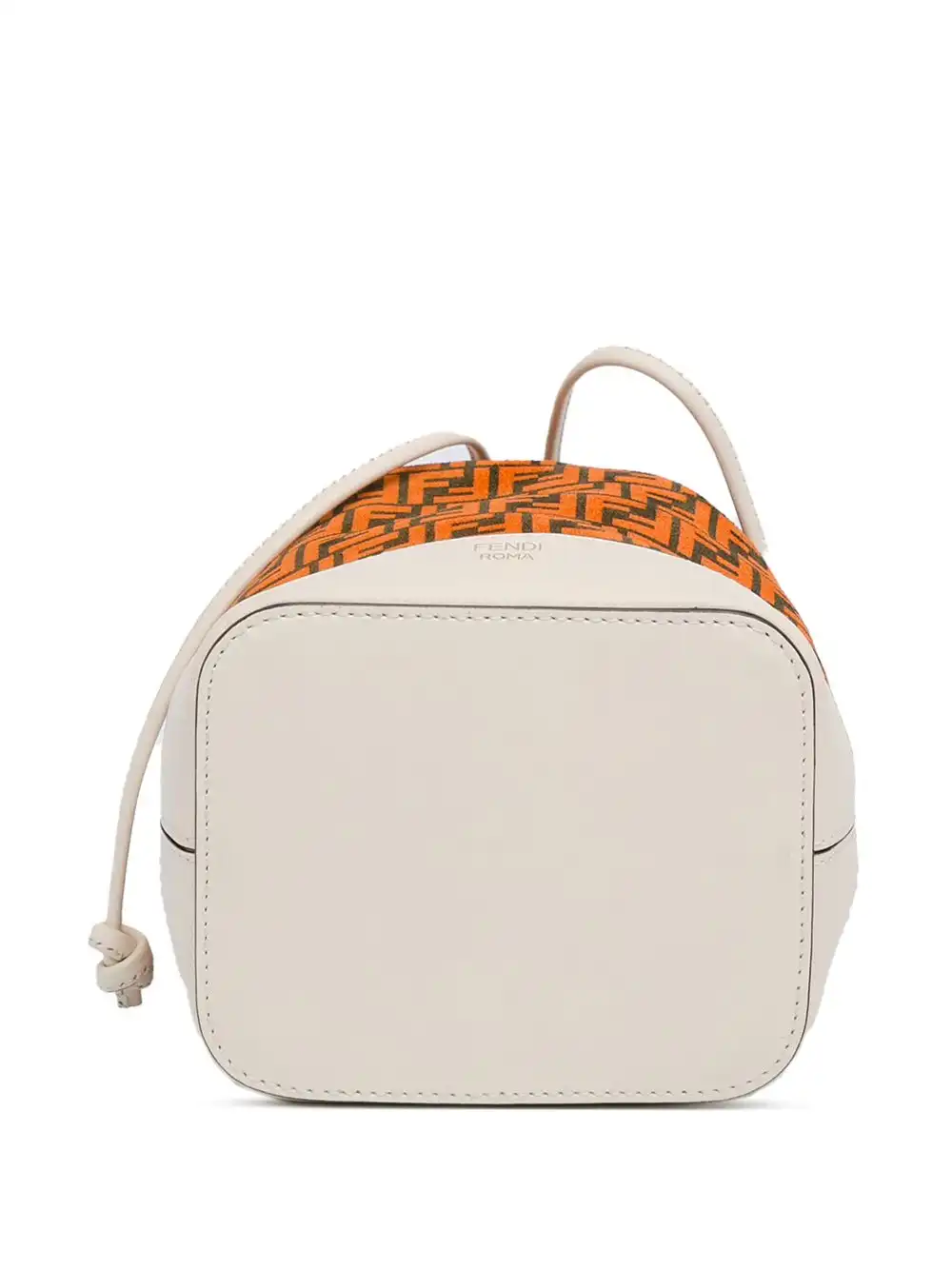 Affordable Fendi 2010-2024 Mini Zucca Suede F is Fendi Mon Tresor bucket bag