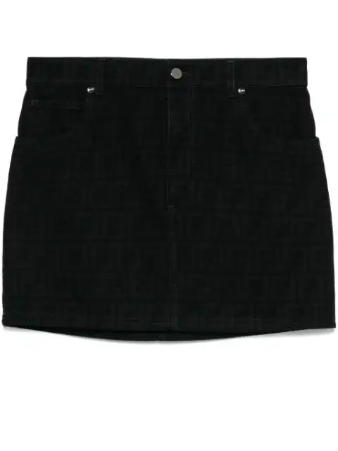 FENDI FF-motif mini skirt