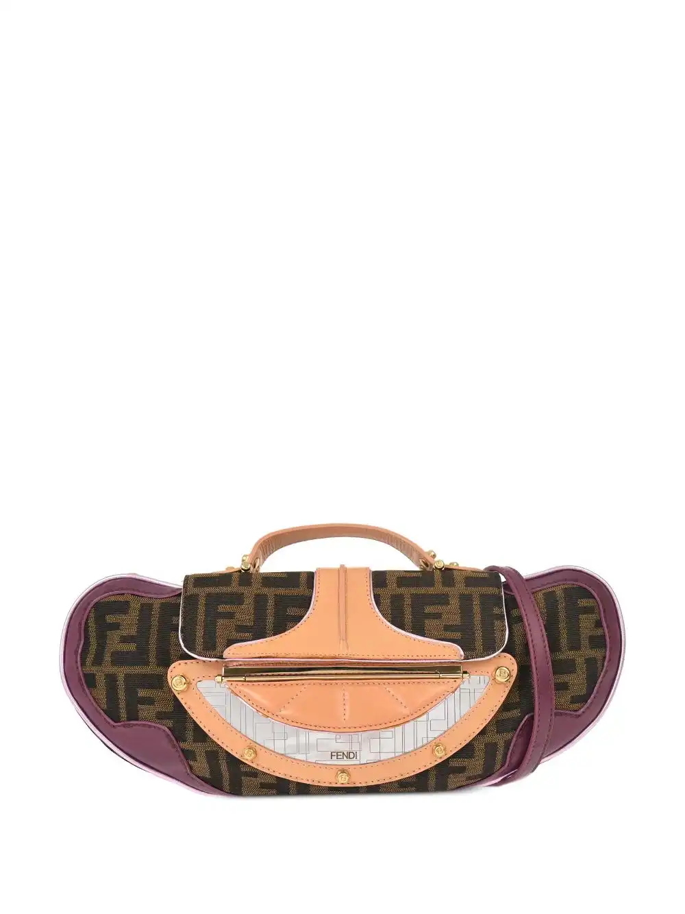 Affordable Fendi 2010s Zucca handbag