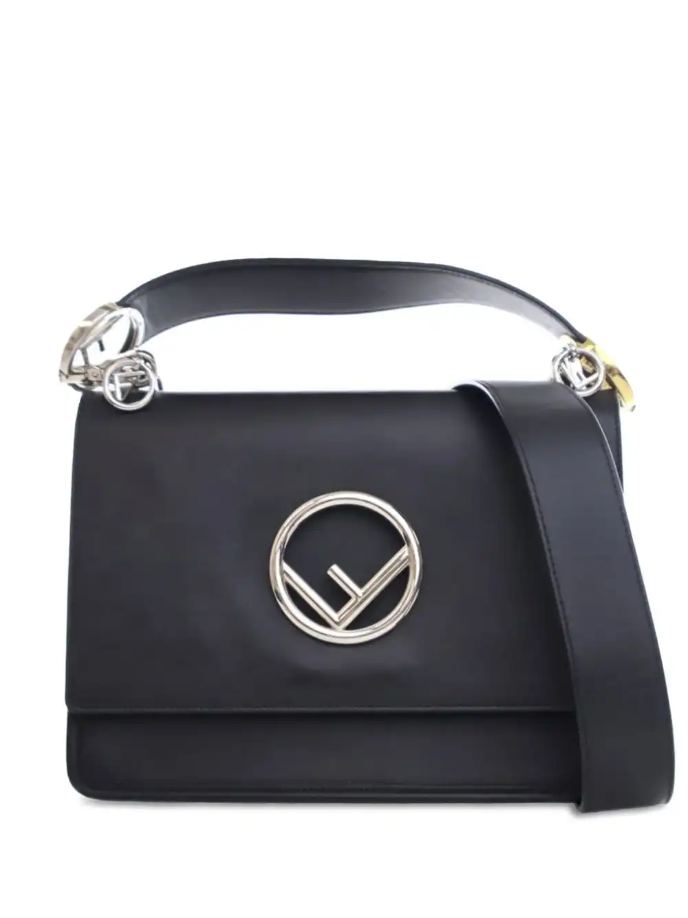 Cheap Fendi 2000-2010 Calfskin Kan I F satchel