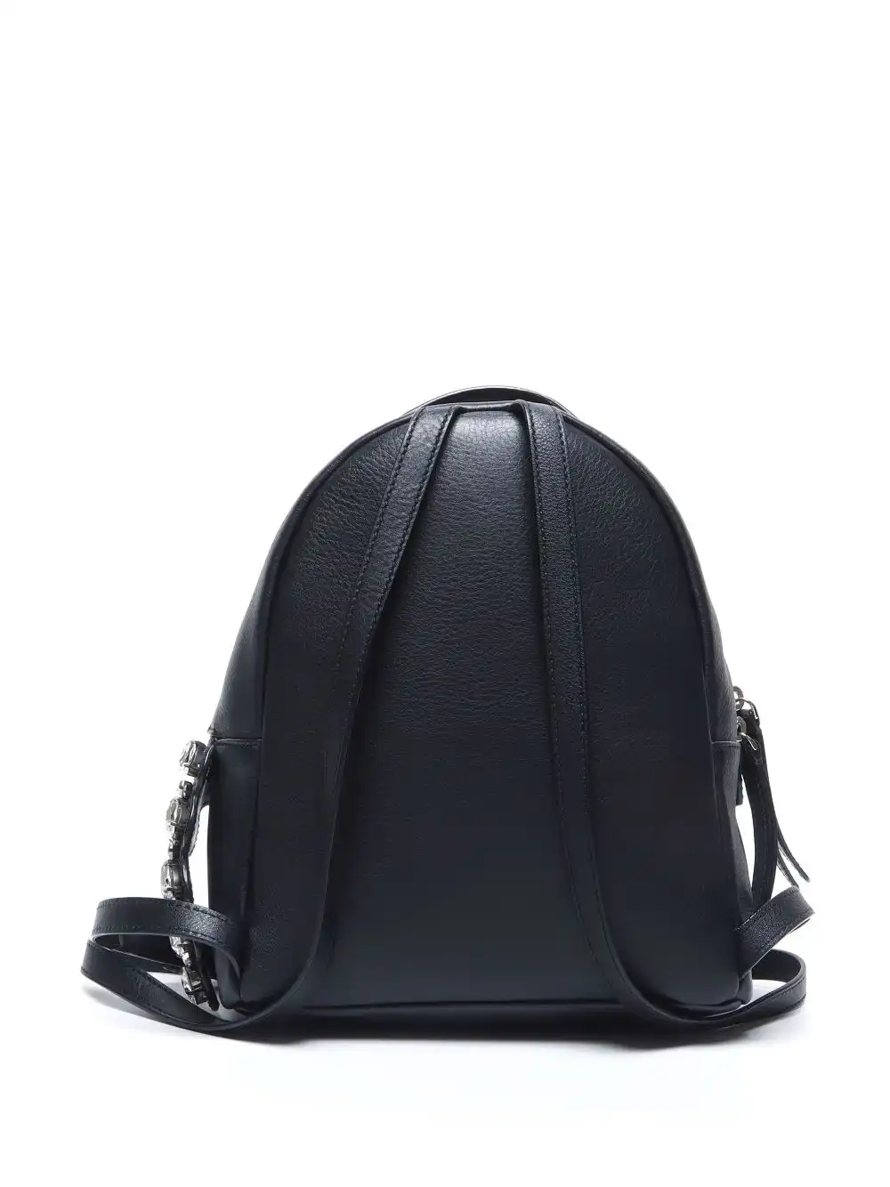 Affordable Fendi mini rhinestone-embellished backpack