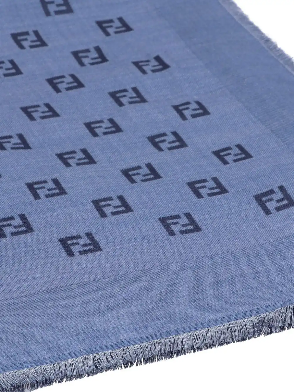 Affordable FENDI monogram print scarf