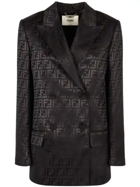 FENDI silk blazer