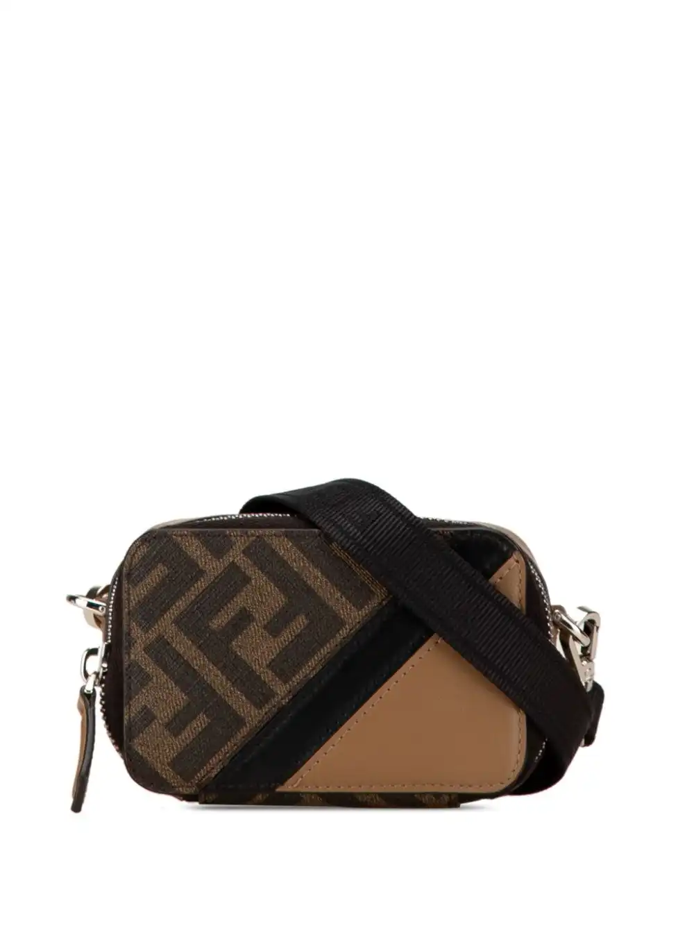 Cheap Fendi 2000-2010 Mini Zucca Diagonal crossbody bag