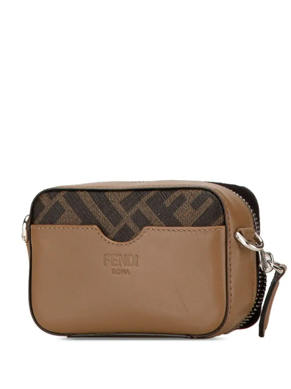 Cheap Fendi 2000-2010 Mini Zucca Diagonal crossbody bag