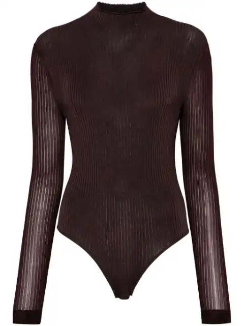 FENDI ribbed bodysuit