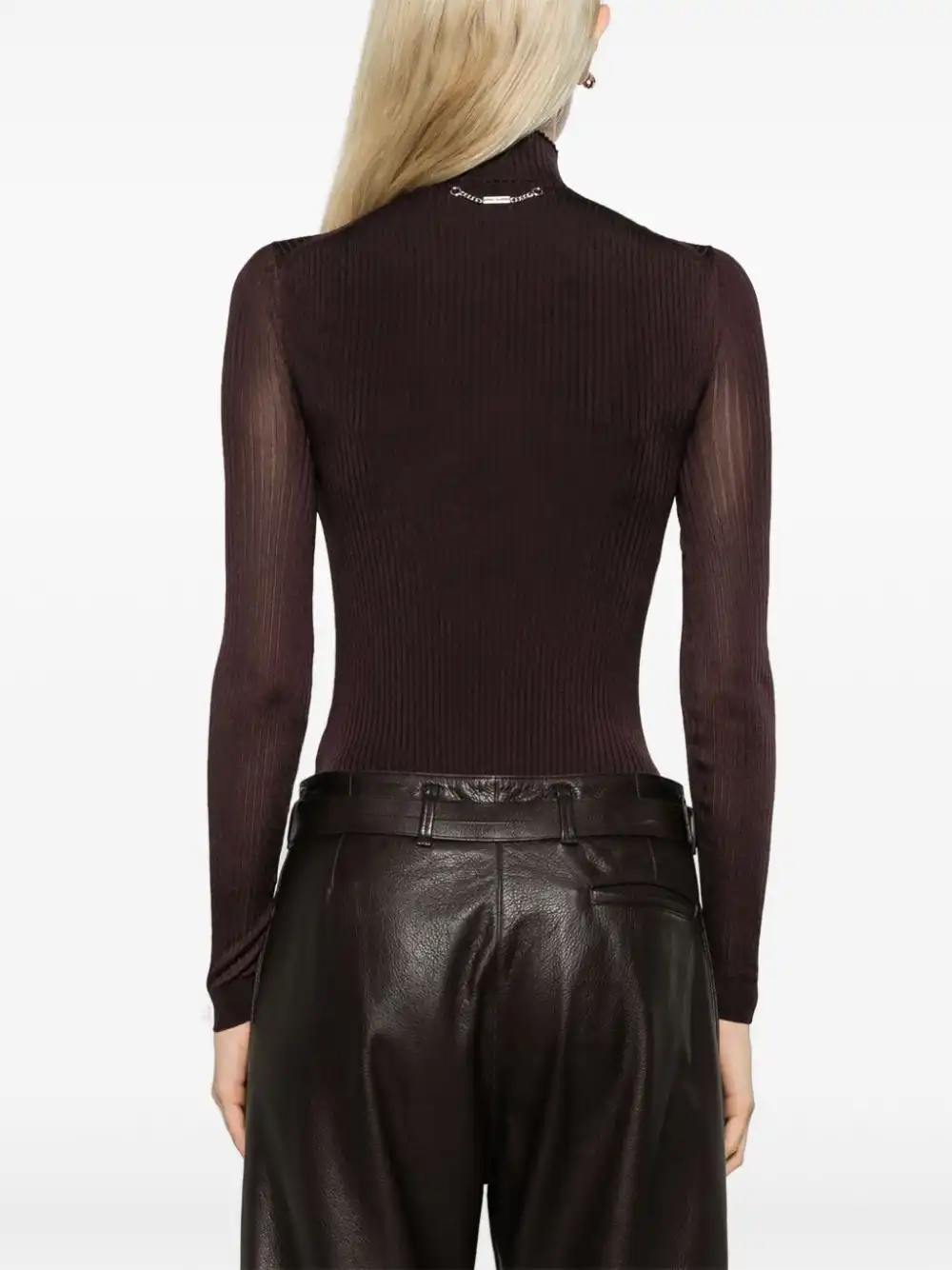 Cheap FENDI ribbed bodysuit