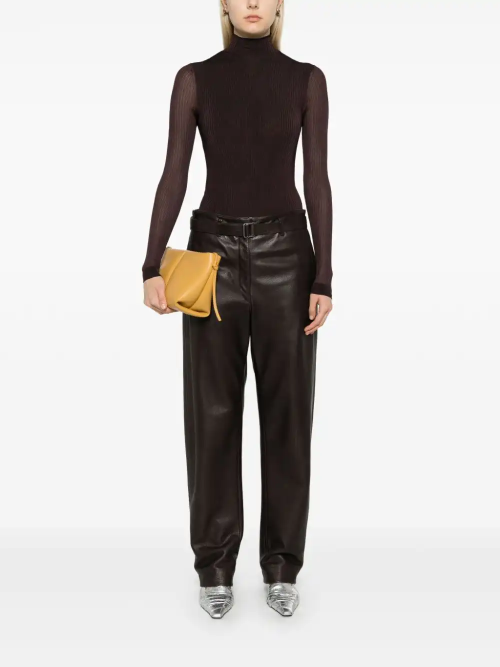 Cheap FENDI ribbed bodysuit