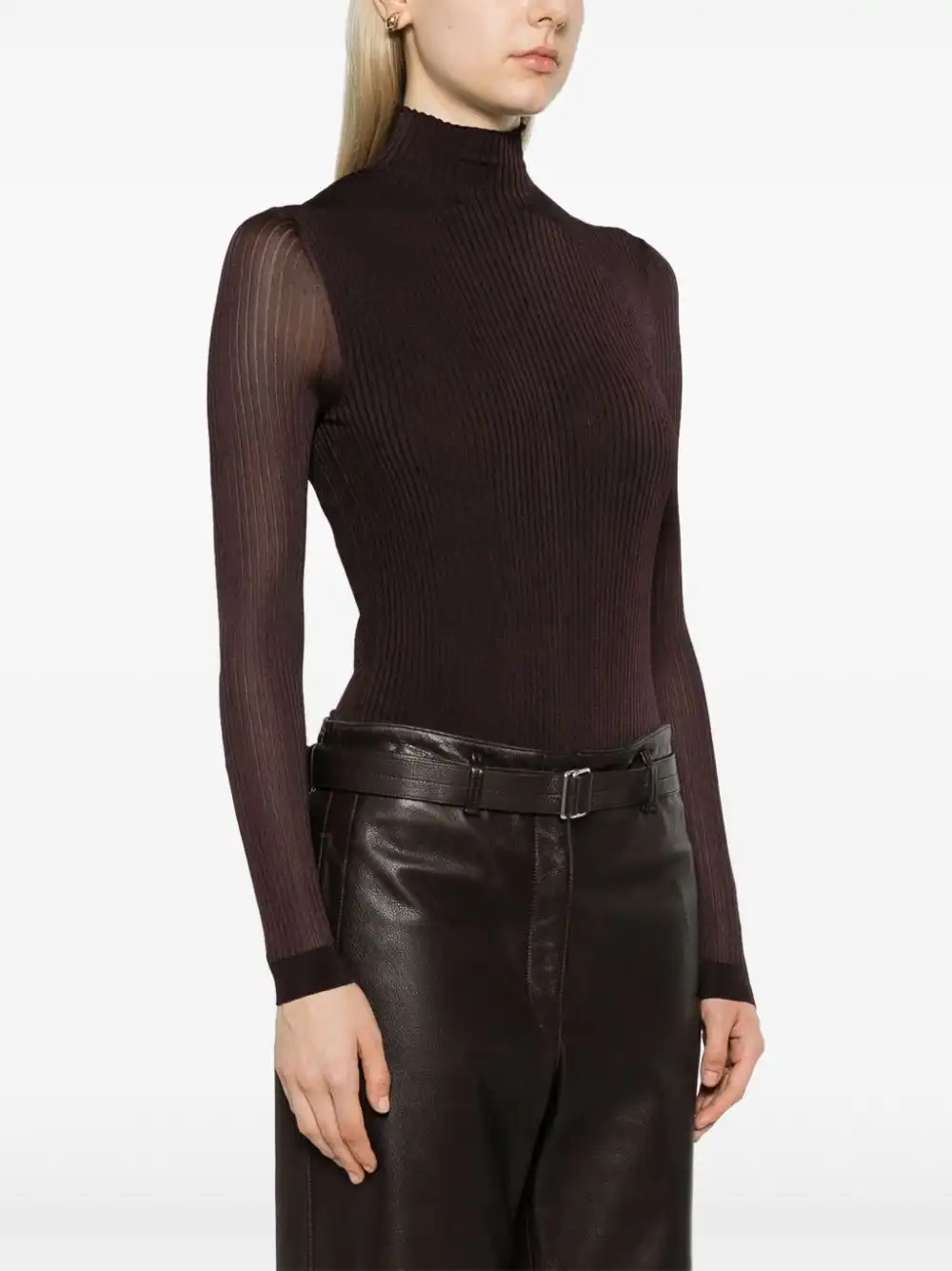 Cheap FENDI ribbed bodysuit