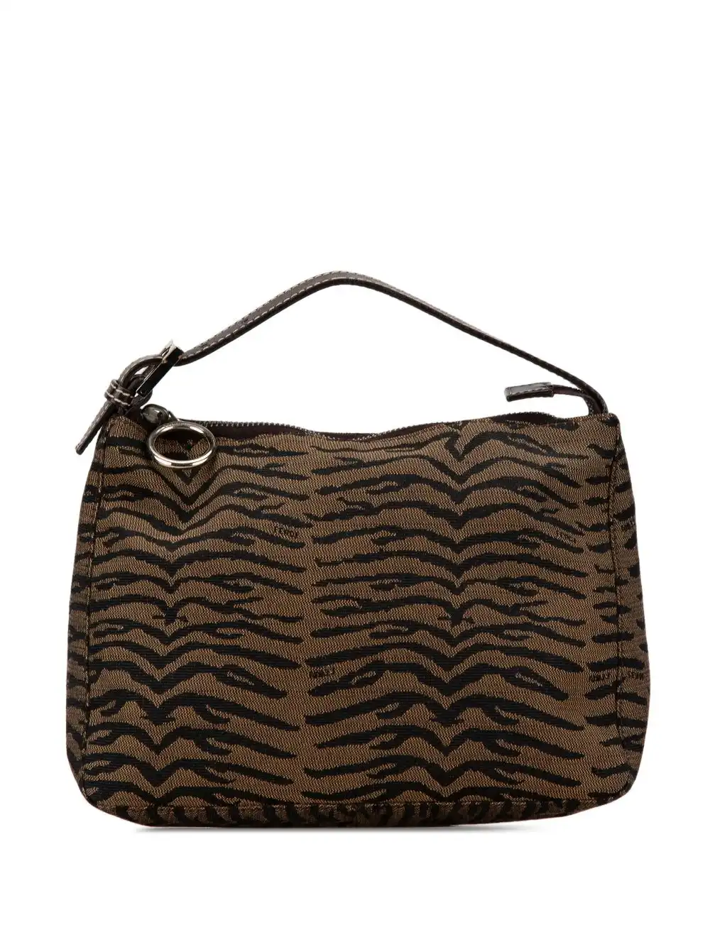 Cheap Fendi 2000-2010 Zebra Print Canvas handbag