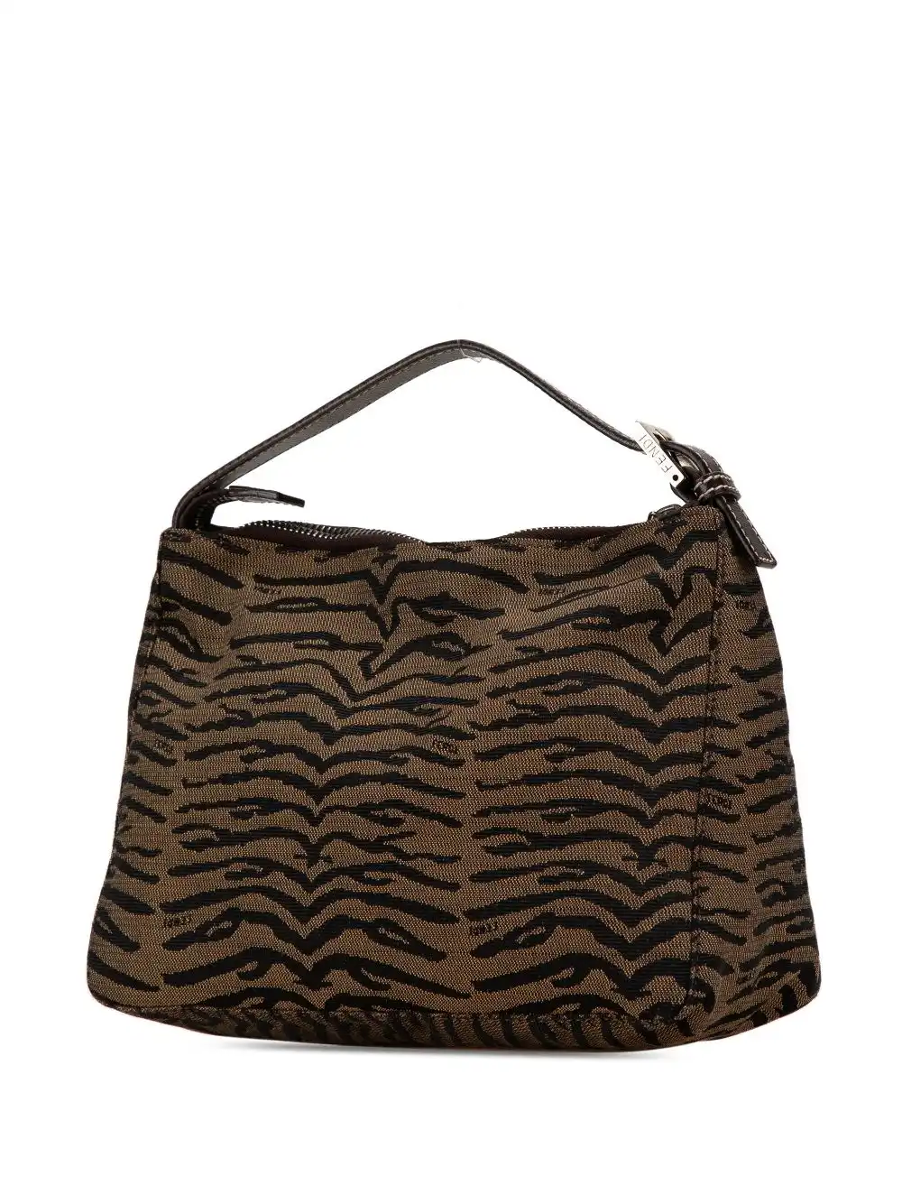 Cheap Fendi 2000-2010 Zebra Print Canvas handbag