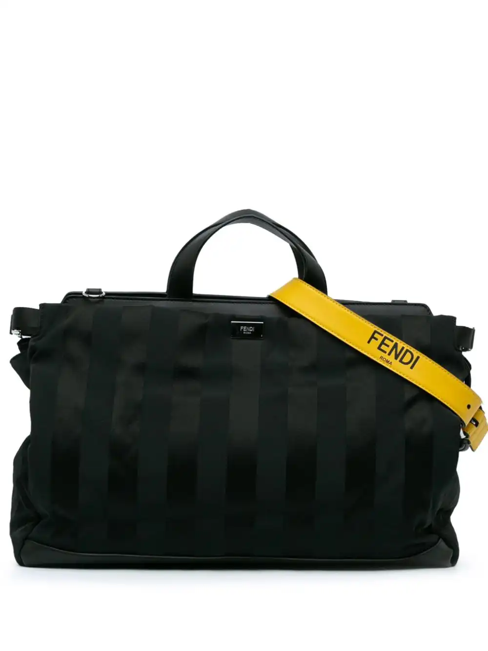 Affordable Fendi 21st Century Anrealage Nylon Peekaboo satchel