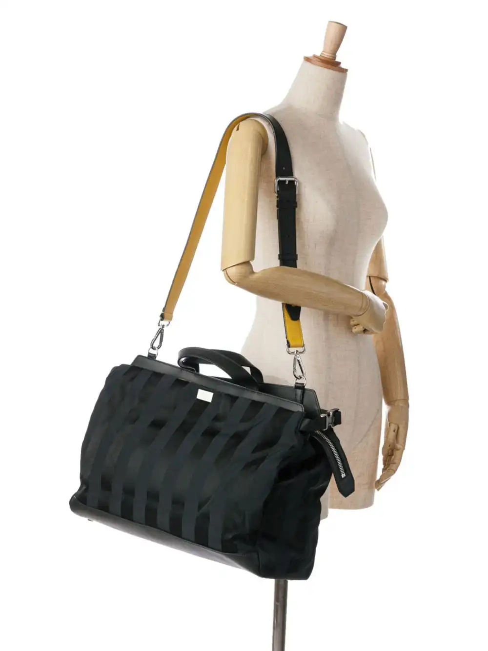 Affordable Fendi 21st Century Anrealage Nylon Peekaboo satchel