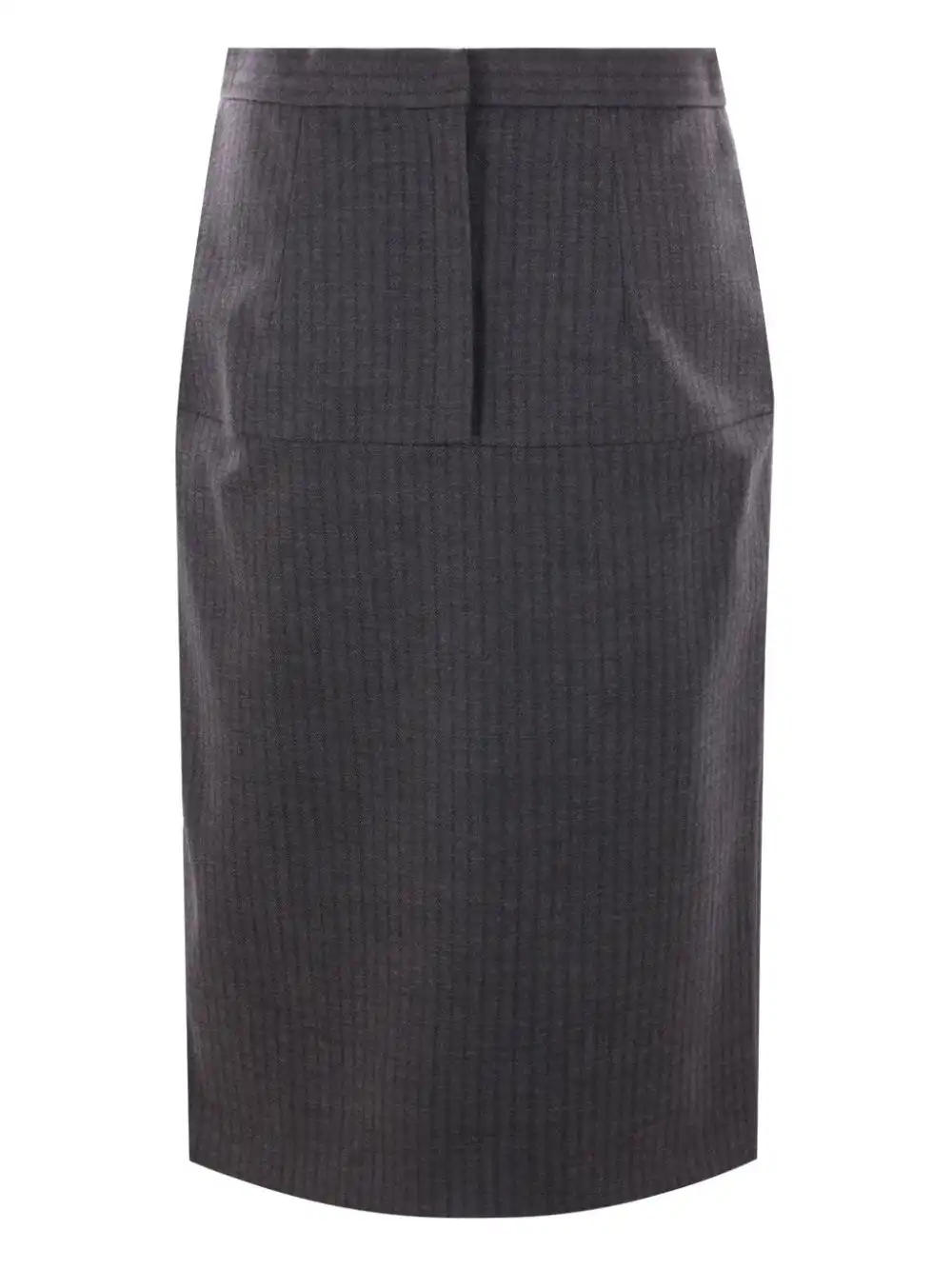 Cheap FENDI pinstriped midi skirt