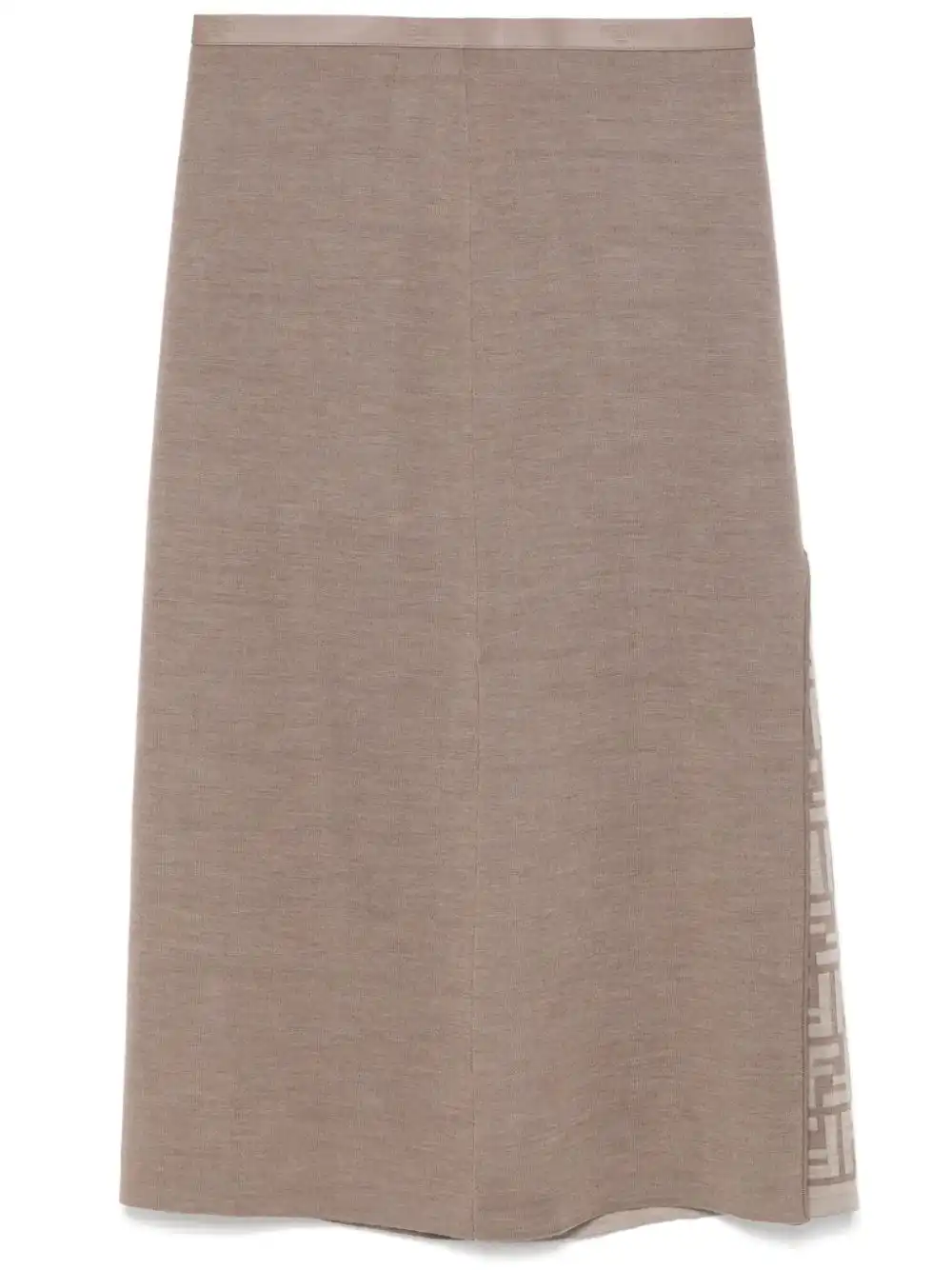 Cheap FENDI flared midi skirt