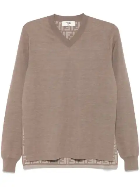 FENDI V-neck sweater