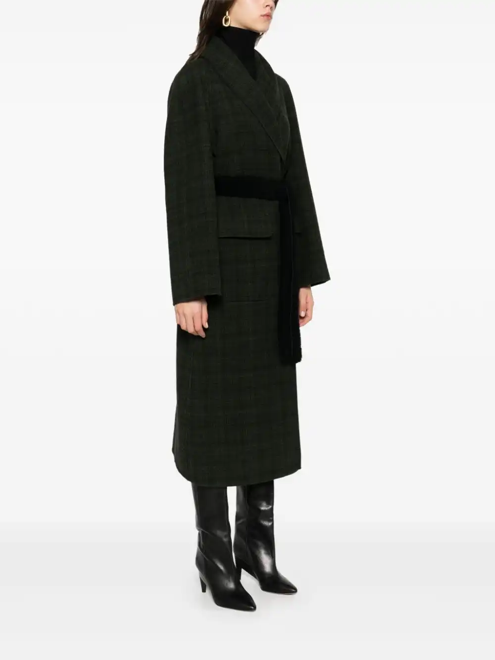 Affordable FENDI tweed coat