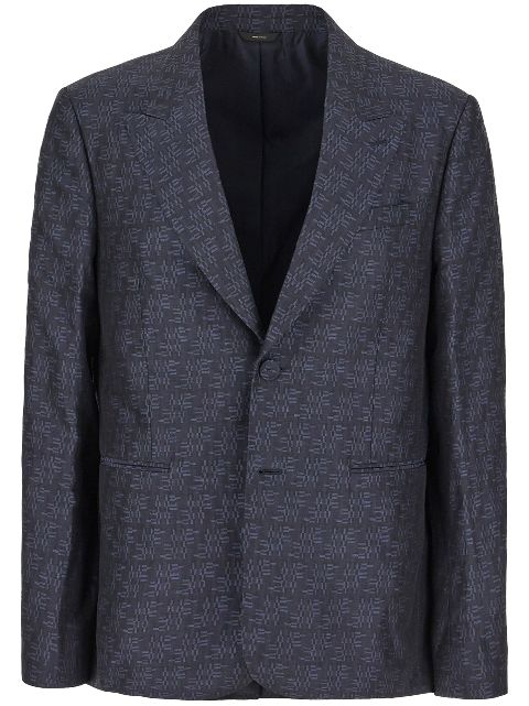 FENDI embroidered blazer