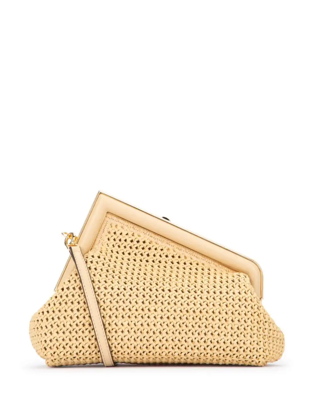 Affordable FENDI Fendi First Macrame clutch