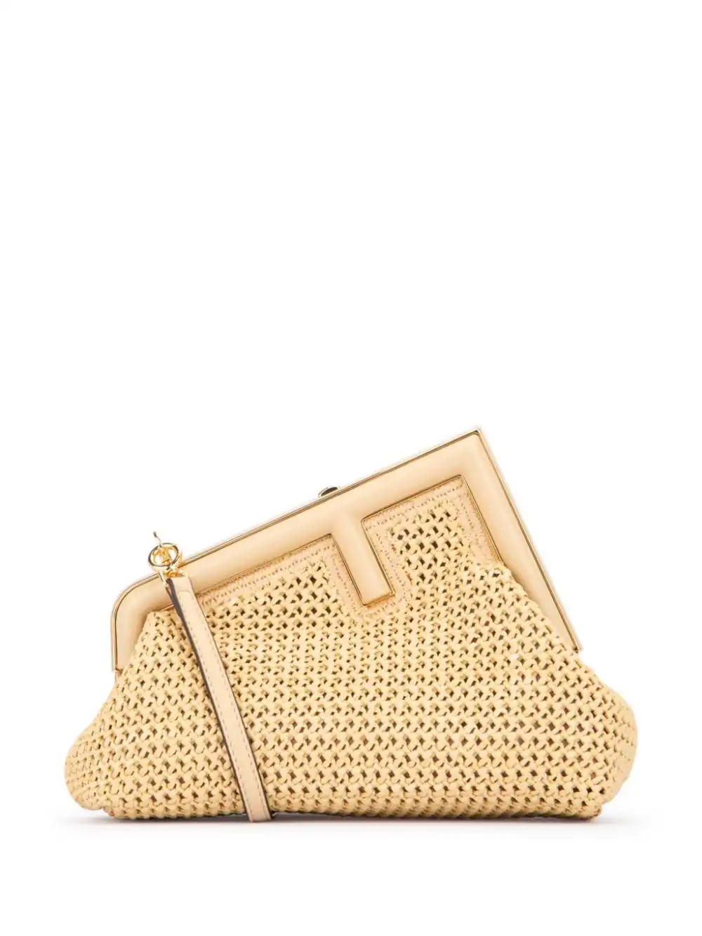 Affordable FENDI Fendi First Macrame clutch