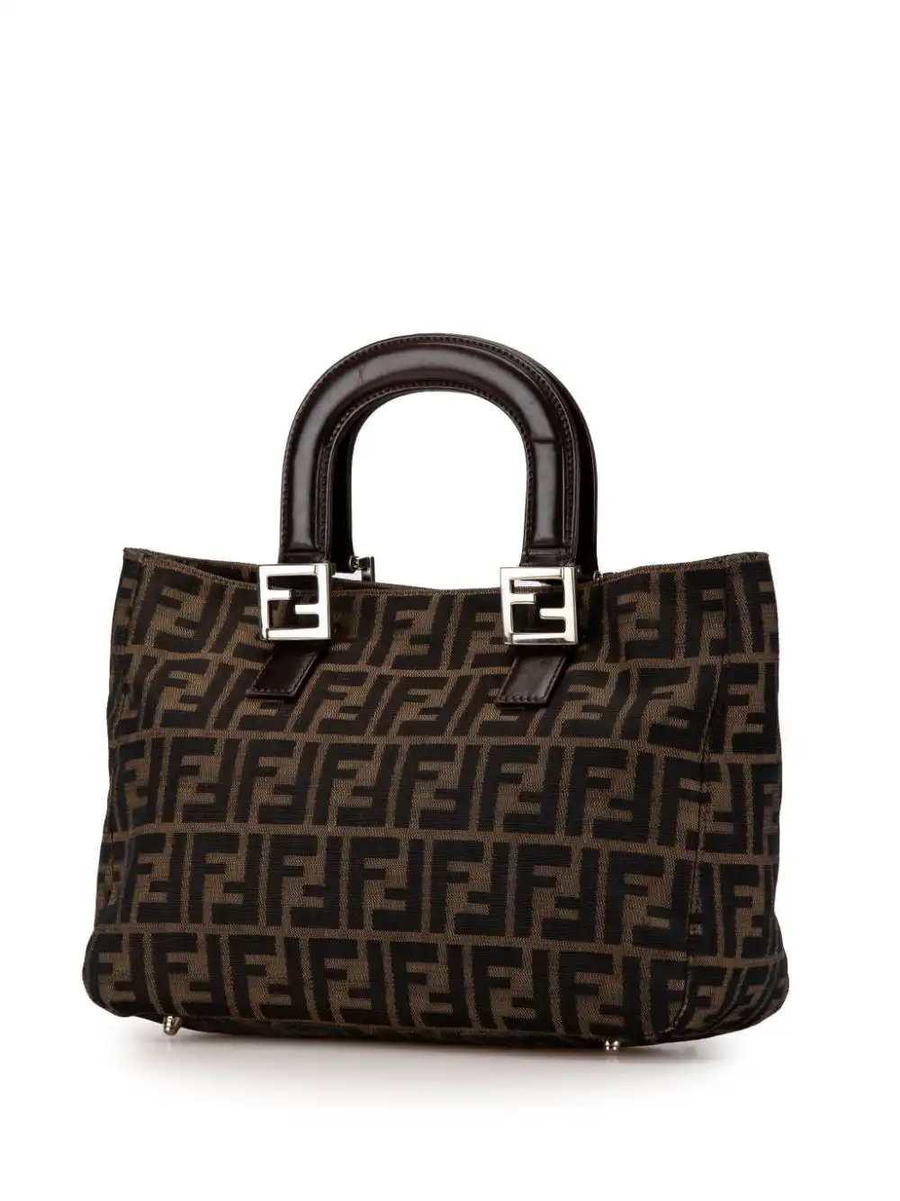 Affordable Fendi 2000-2010 Zucca Canvas Twins tote bag