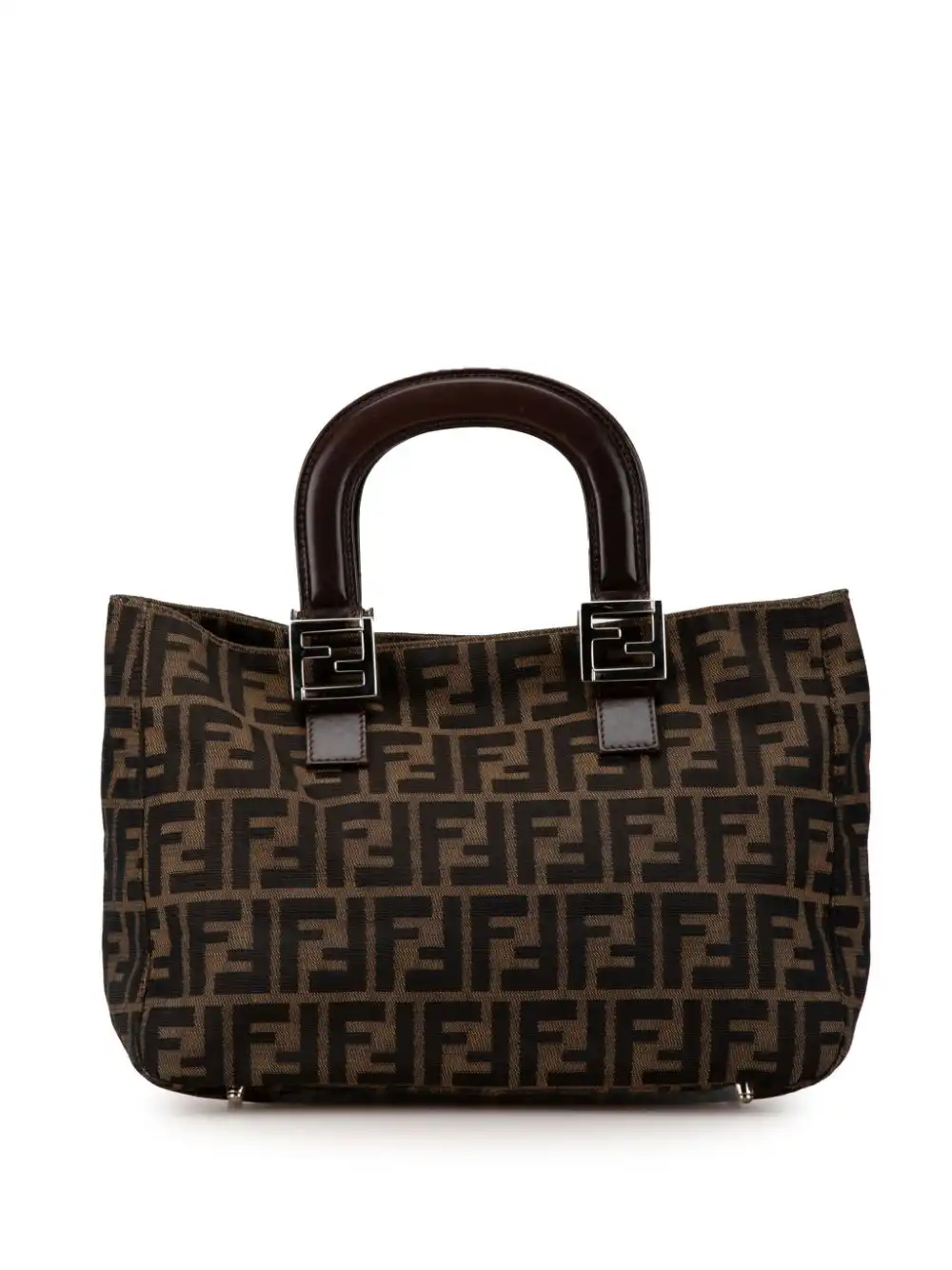 Affordable Fendi 2000-2010 Zucca Canvas Twins tote bag