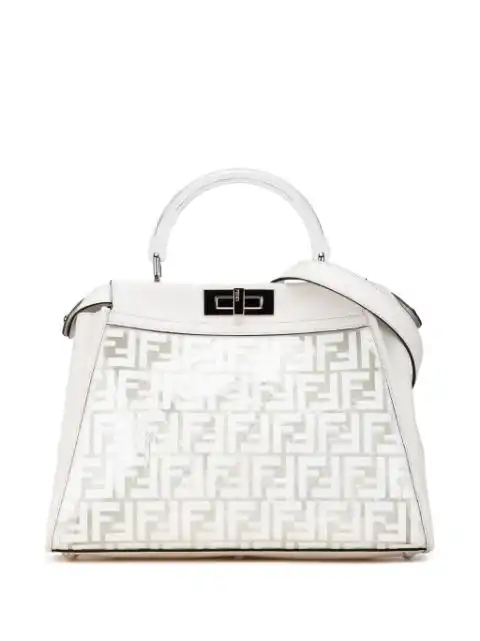 Fendi 2000-2023 Limited Edition Medium PVC Peekaboo satchel