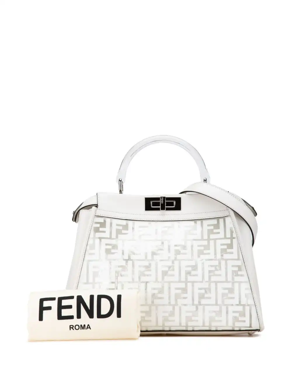 Cheap Fendi 2000-2023 Limited Edition Medium PVC Peekaboo satchel