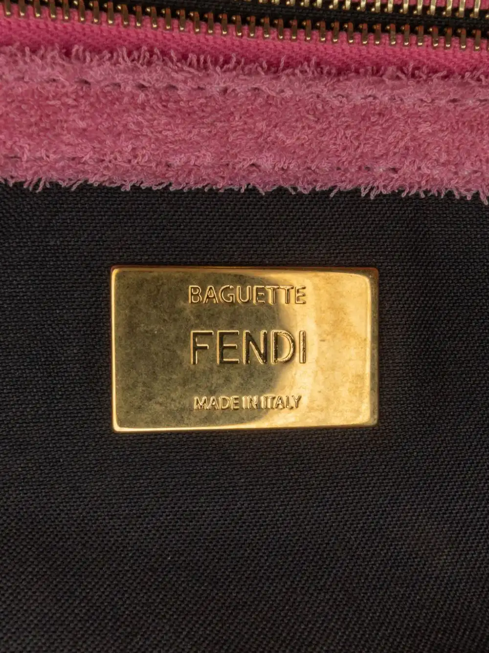 Affordable Fendi 2010-2023 Zucca Terry Cloth Bagbaguette satchel