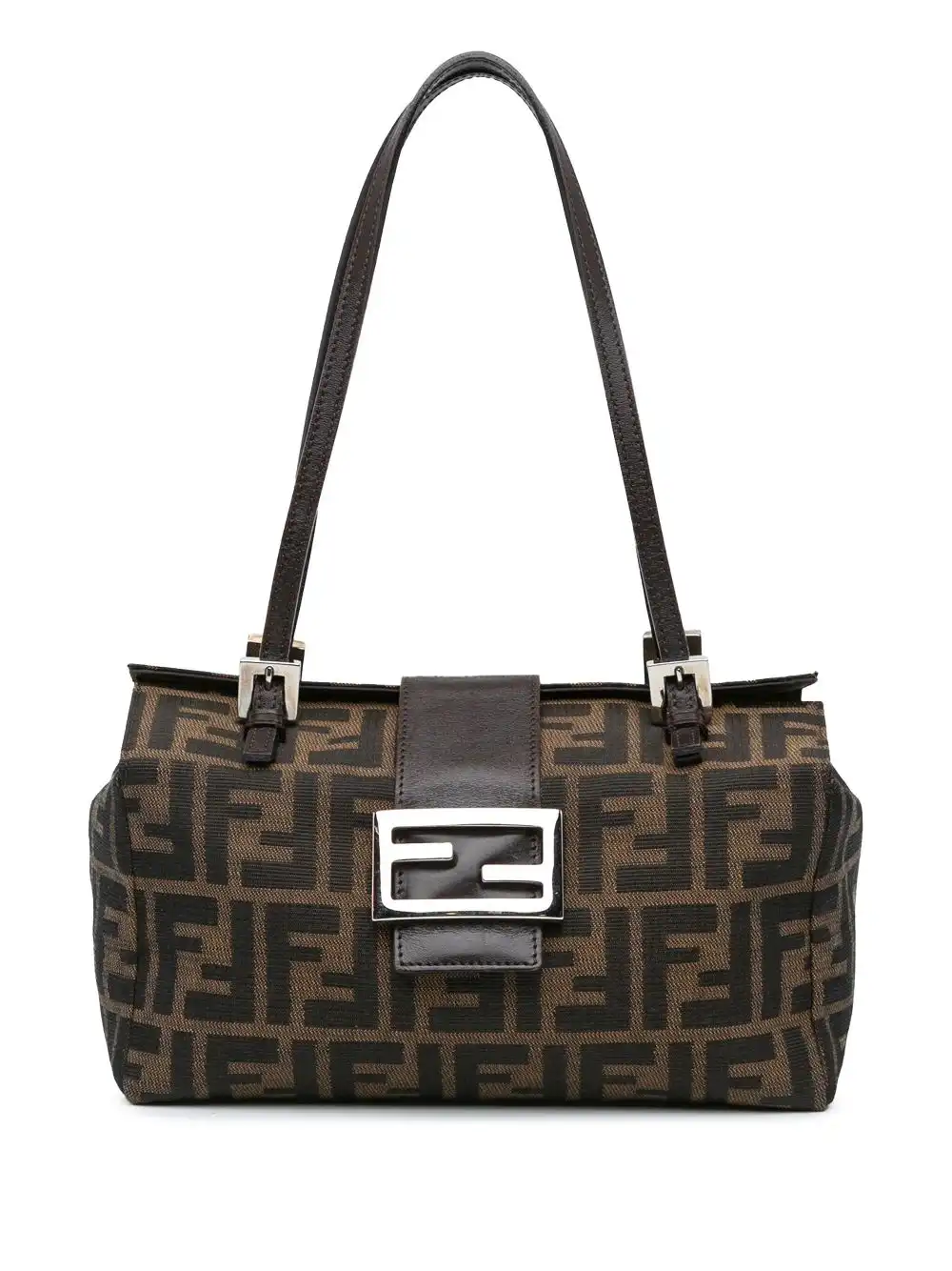 Affordable Fendi 2000-2010 Zucca Canvas shoulder bag