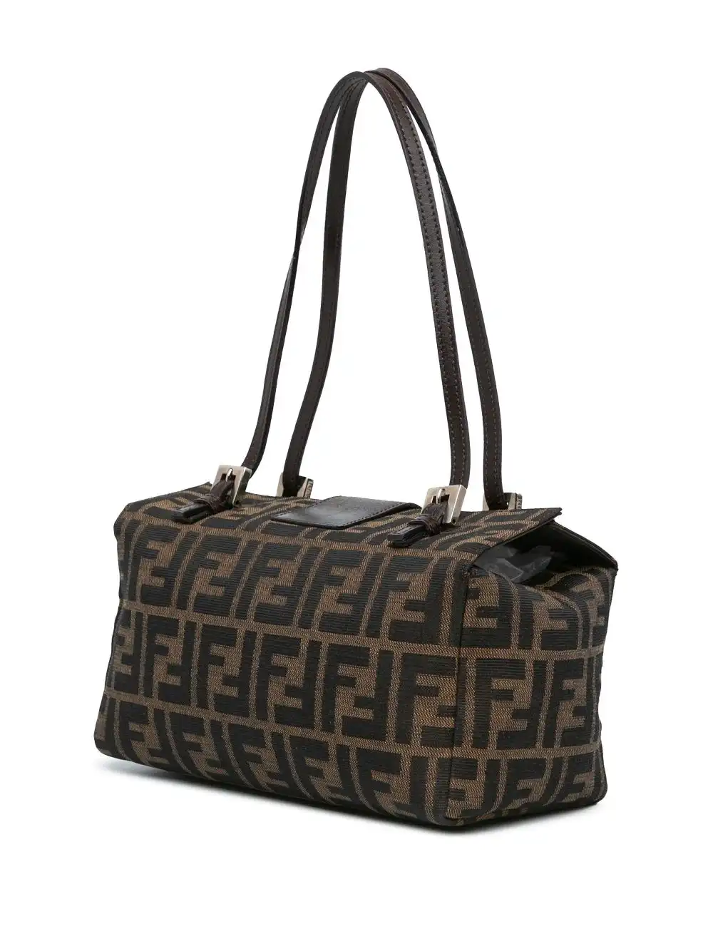 Affordable Fendi 2000-2010 Zucca Canvas shoulder bag