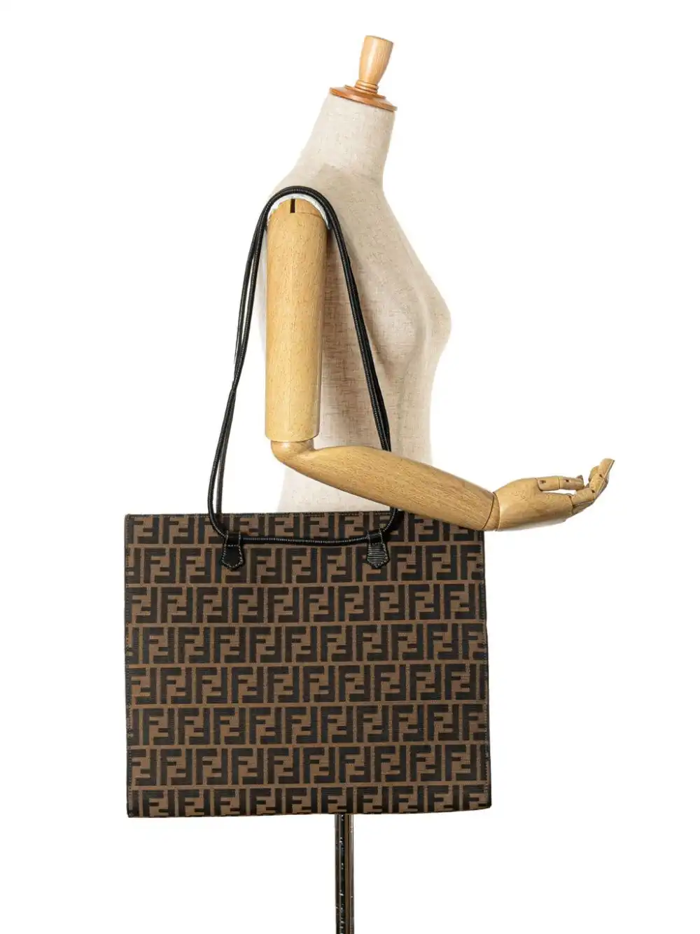 Affordable Fendi 2000-2010 Zucca Canvas tote bag