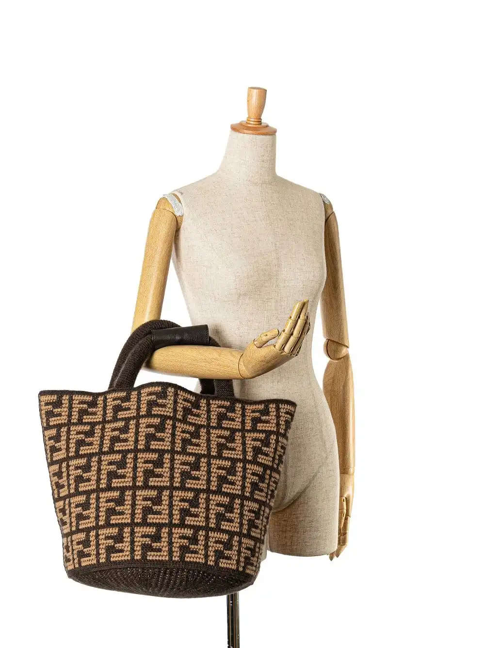 Affordable Fendi 2010-2024 Zucca Cashmere Shopping tote bag