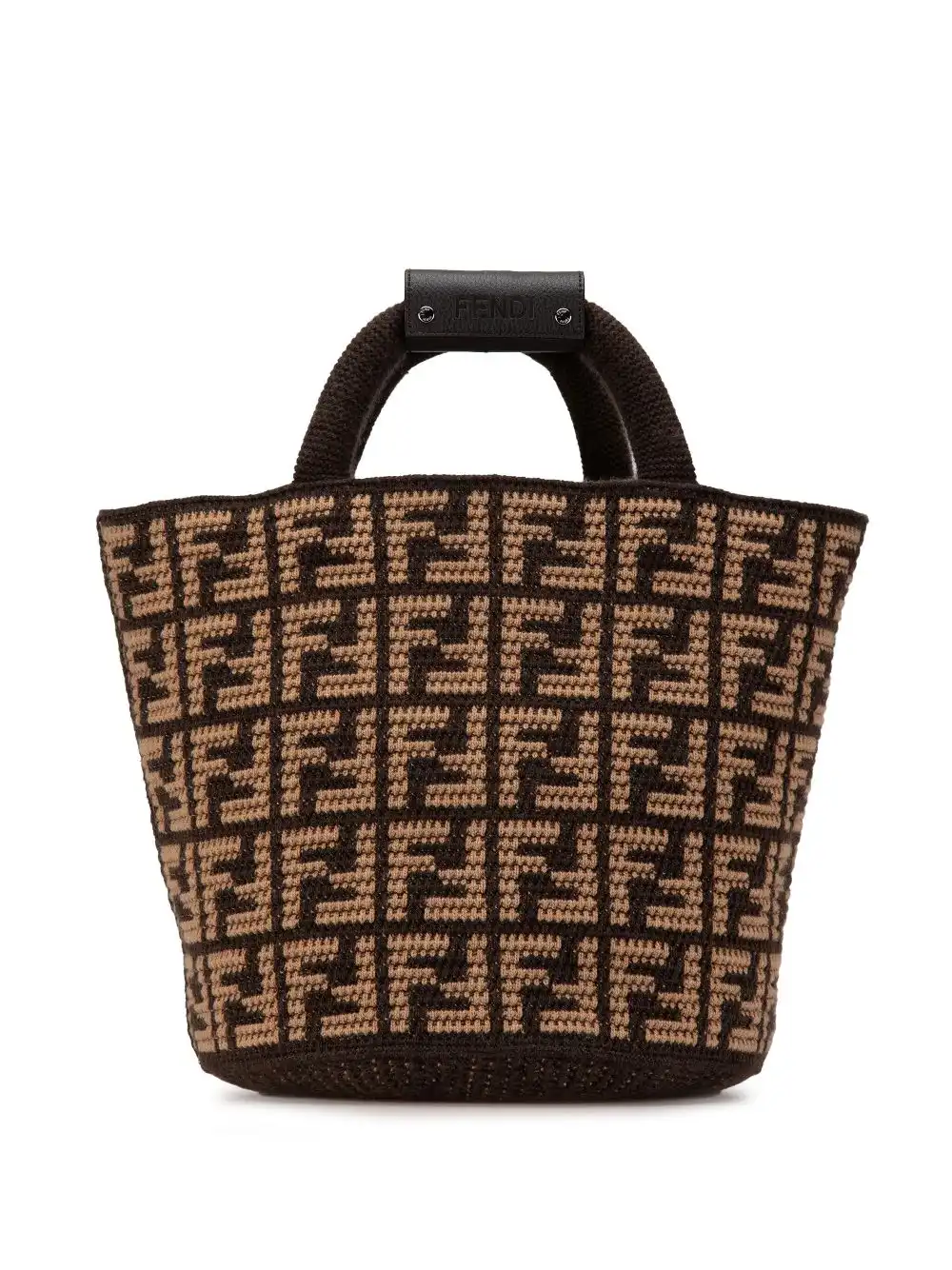 Affordable Fendi 2010-2024 Zucca Cashmere Shopping tote bag