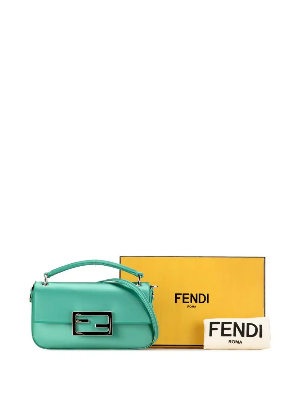 Affordable Fendi 2010-2023 Silk Bagbaguette Phone Pouch satchel