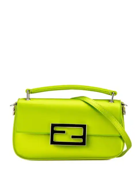 Fendi 2010-2023 Silk Bagbaguette Phone Pouch satchel