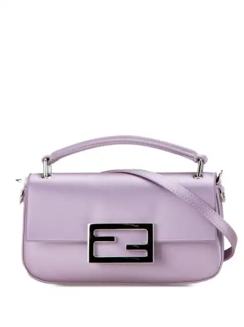 Fendi 2010-2024 Silk Bagbaguette Phone Pouch satchel