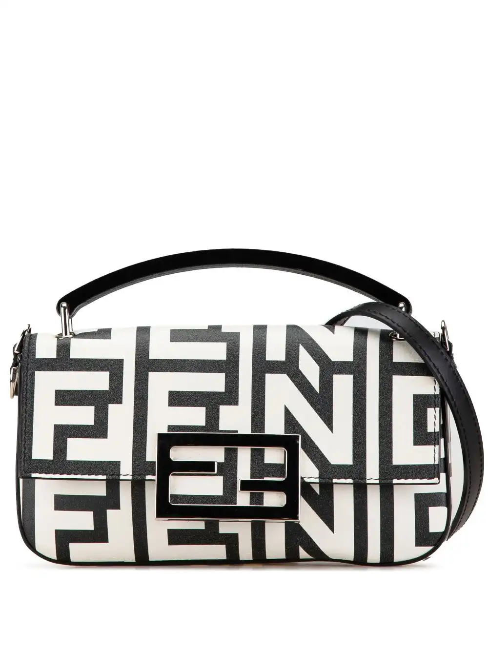 Affordable Fendi 2010-present Marc Jacobs Nappa Vitello King Logo Print Phone Bagbaguette satchel