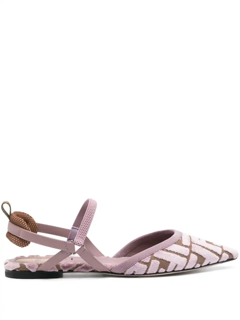 Cheap FENDI Colibri Lite ballet flats