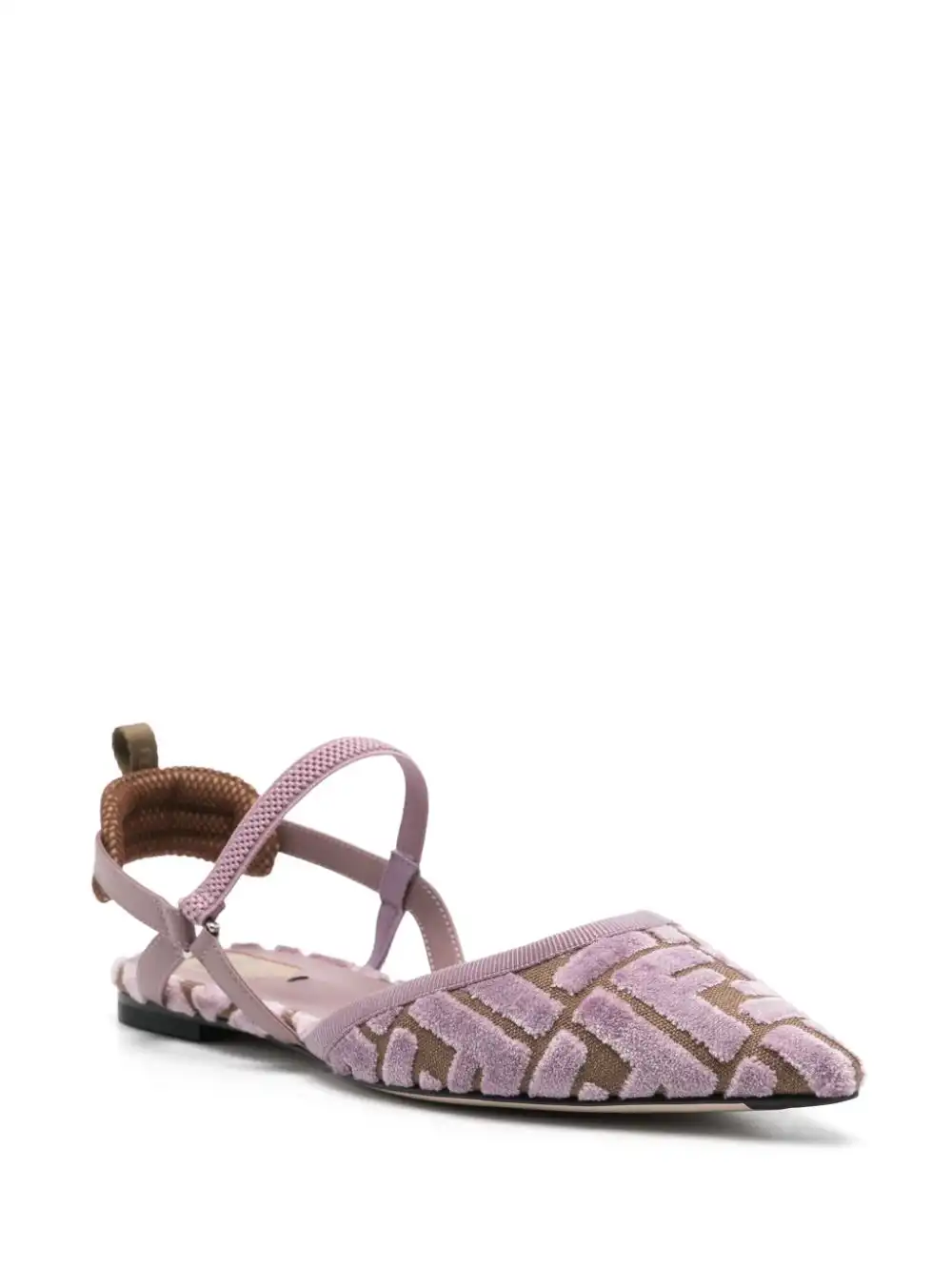 Cheap FENDI Colibri Lite ballet flats