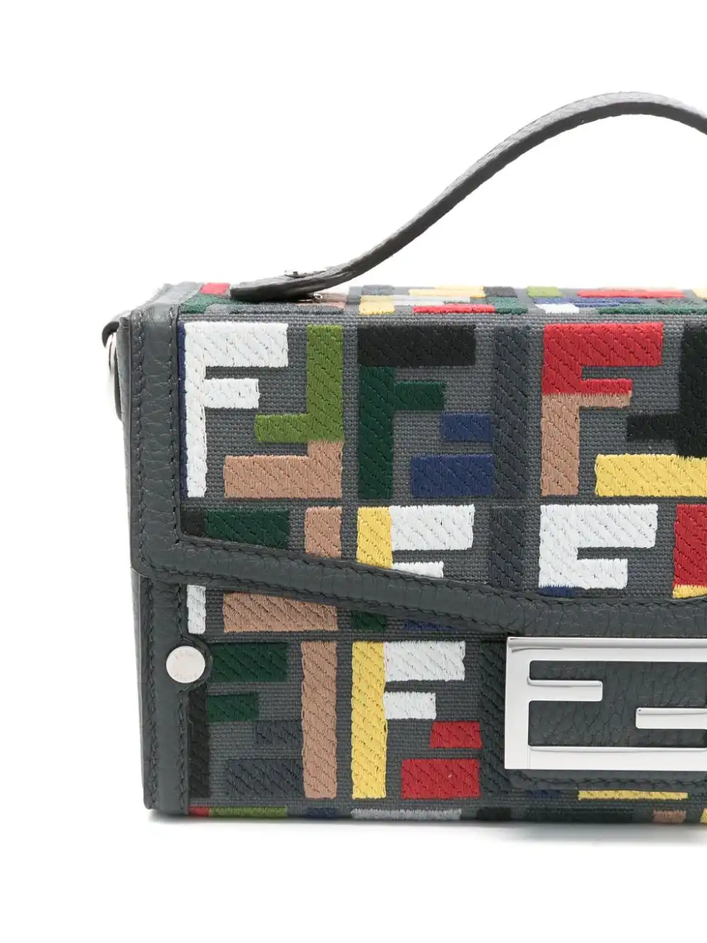 Affordable FENDI Baguette Soft Trunk tote bag