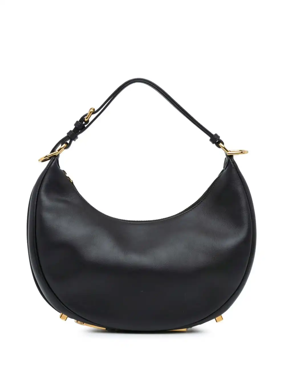 Affordable Fendi 2010-2024 Medium Leather Fendigraphy hobo bag