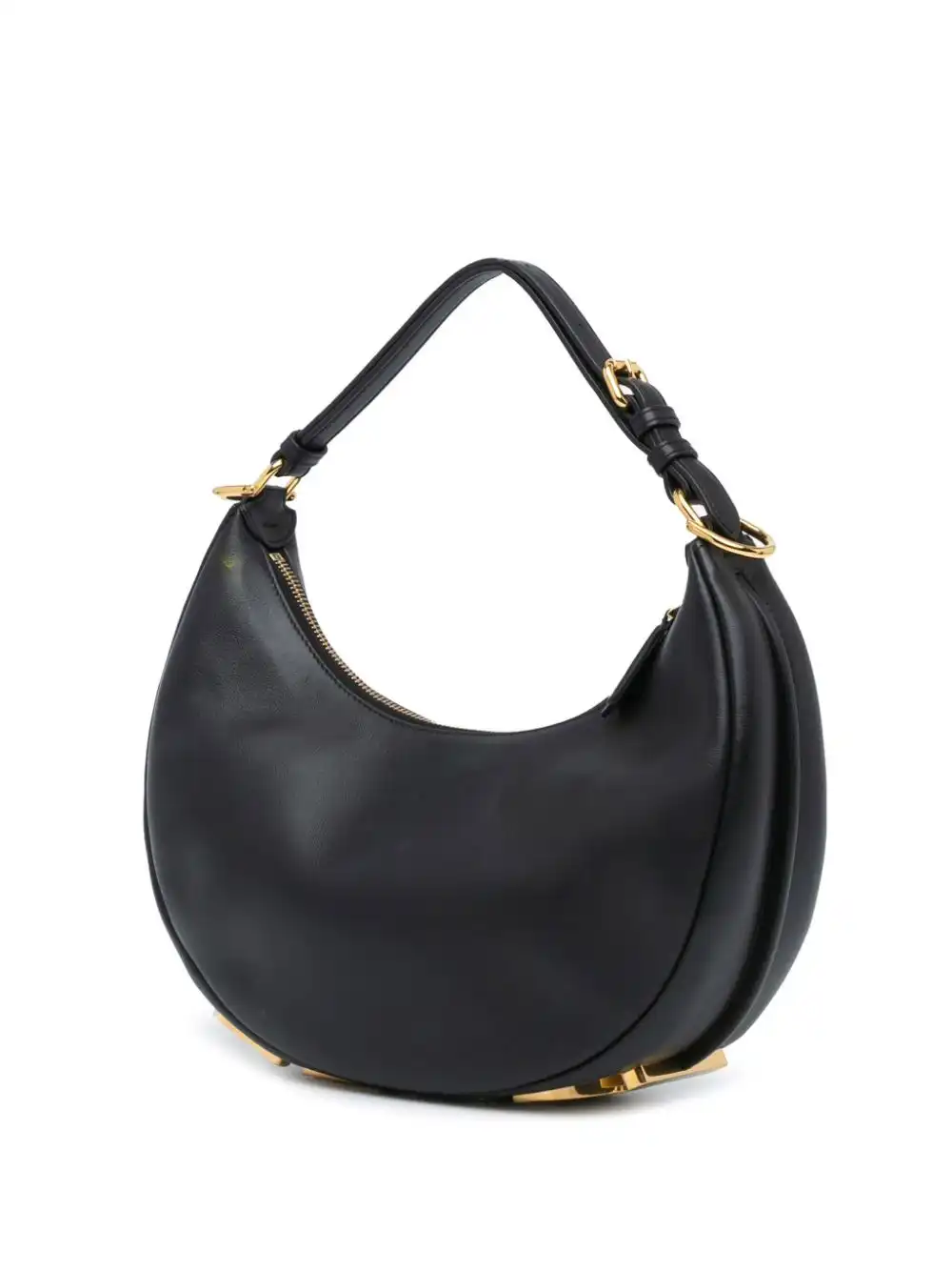 Affordable Fendi 2010-2024 Medium Leather Fendigraphy hobo bag