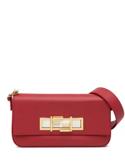 Fendi 2010-2023 Leather 3baguette shoulder bag