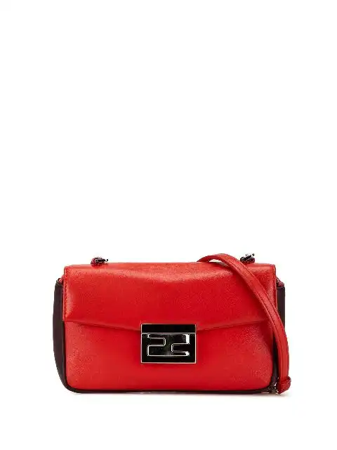 Fendi 2010-2024 Mini Leather Be baguette crossbody bag