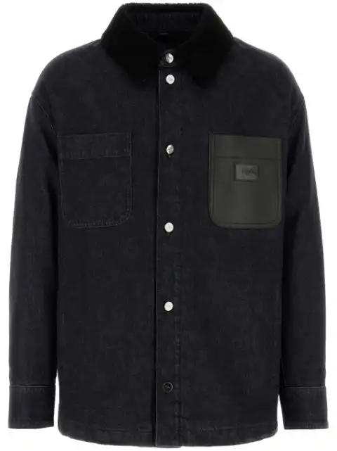 FENDI denim padded jacket